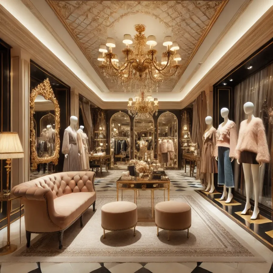 Mẫu thiết kế shop thời trang nữ