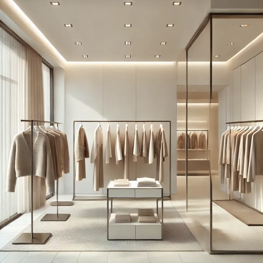 Mẫu thiết kế shop thời trang nữ