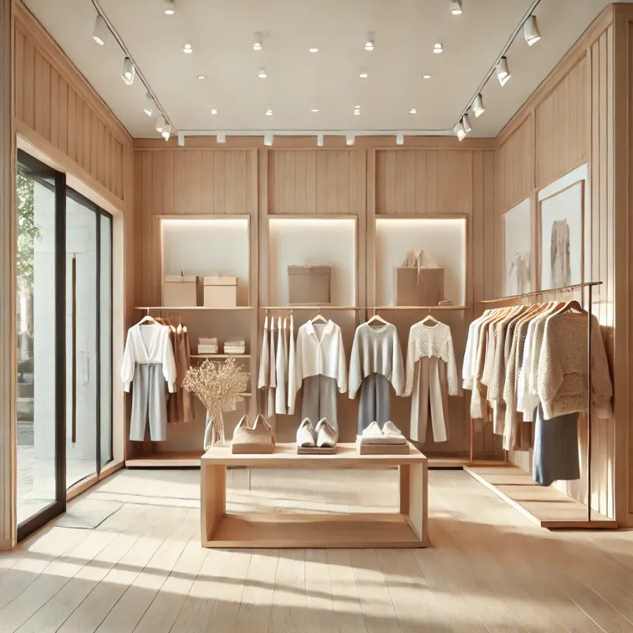 Mẫu thiết kế shop thời trang nữ