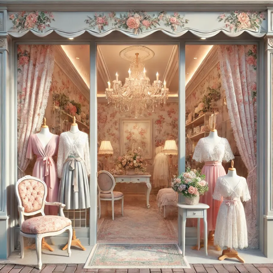 Mẫu thiết kế shop thời trang nữ