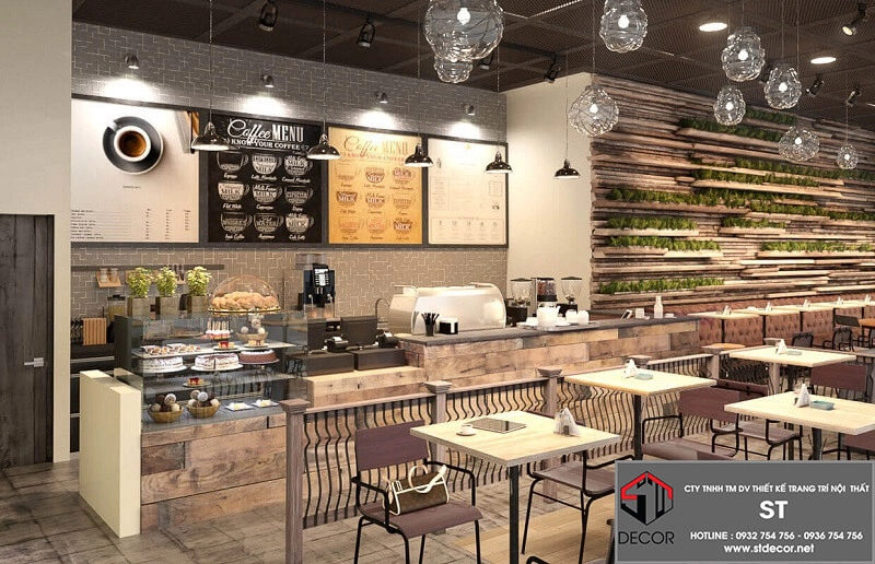 Tiêu chuẩn thiết kế quán cafe không thể bỏ qua - Thietkequancafem