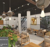 18+ Thiết kế quán cafe 80m2 đơn giản đẹp nhưng đầy lãng mạn